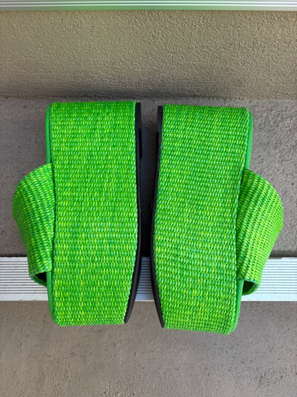 Simon Miller Green Woven Platform - Picture 7 of 10